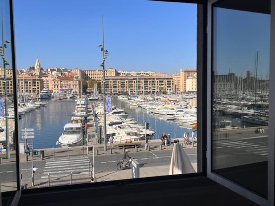 T4 Marseille Vue Imprenable Sur Vieux Port Apartman Kültér fotó